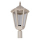 Chester Large Post Top Light - Beige Finish / B22 Chester Large Post Top Light - Beige Finish / B22